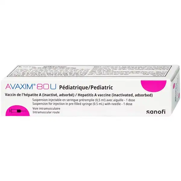 Vắc xin Avaxim 80u pediatric