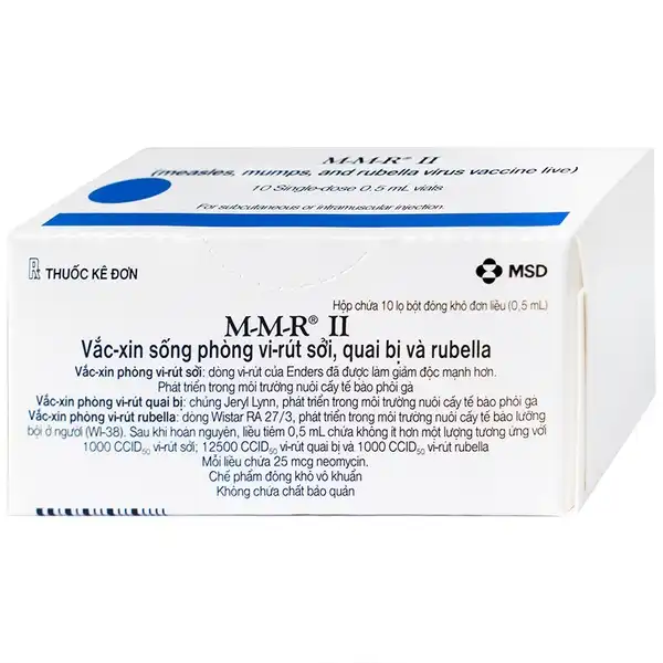 Vắc xin MMR II